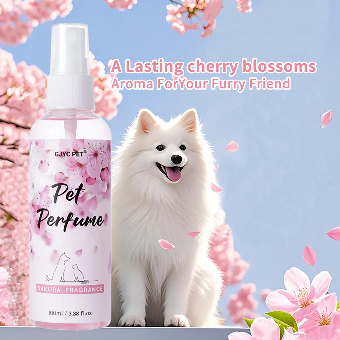 Parfum Sakura pour chien et chat