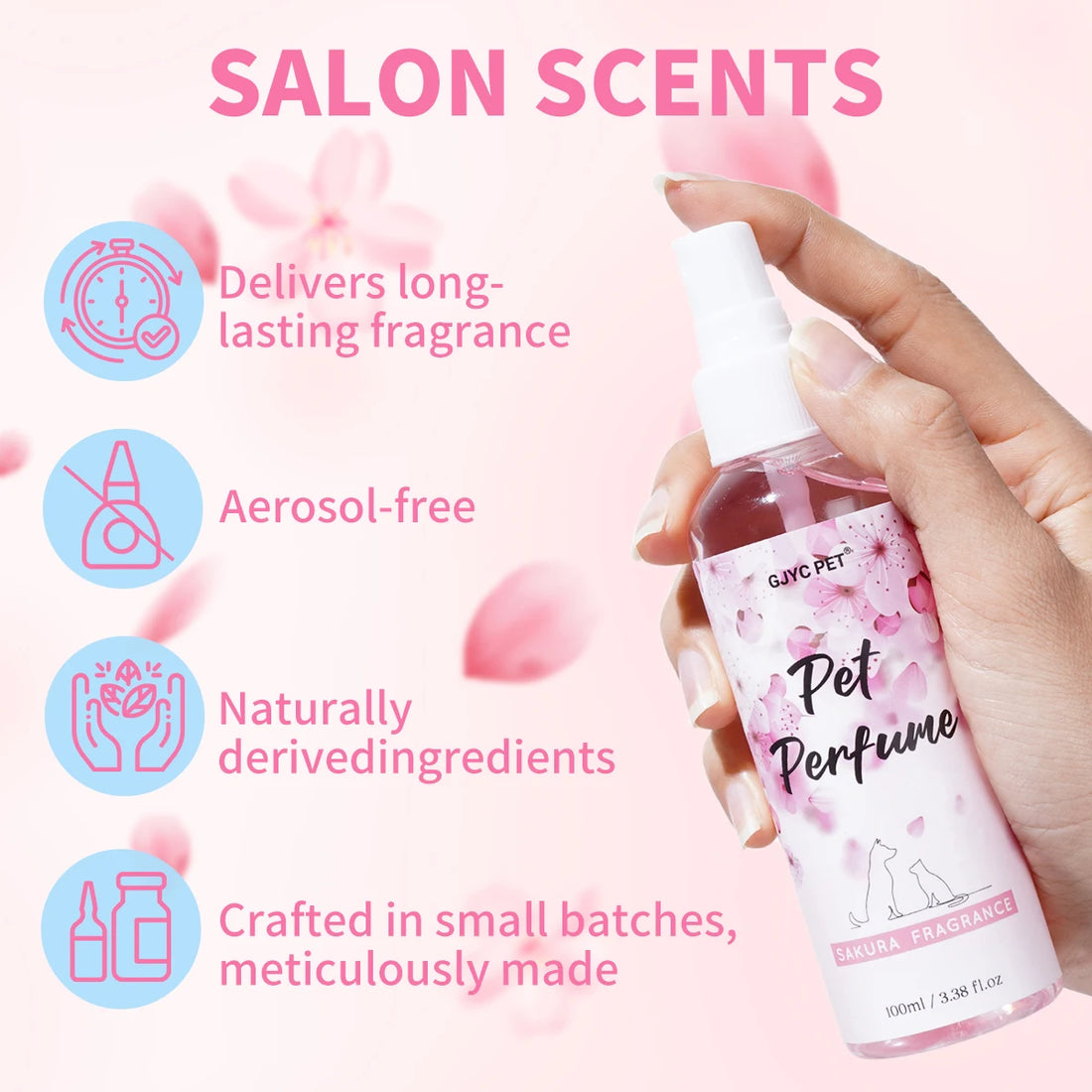 Parfum Sakura pour chien et chat