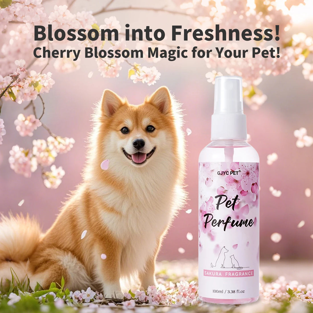 Parfum Sakura pour chien et chat